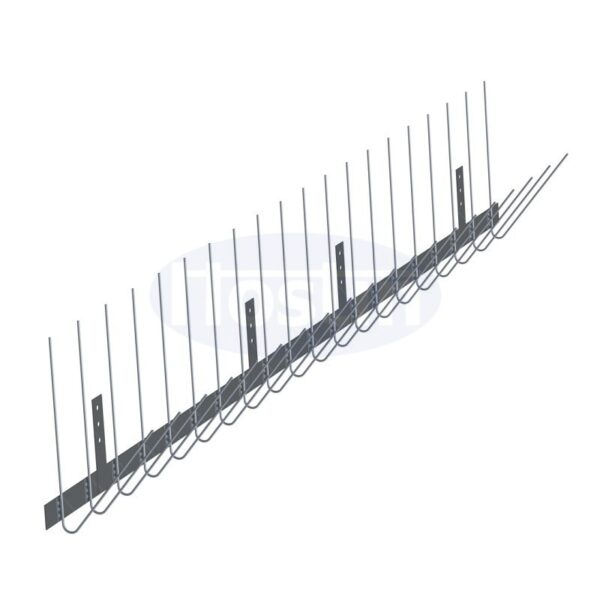 Vogelabwehr-Spikes für Dachrinnen