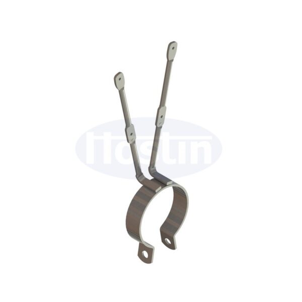 2-Row Bird Wire Barrier for Gutters with Protection