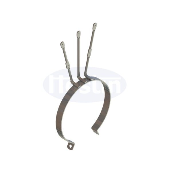 3-Row Bird Wire Barrier for Gutters with Protection