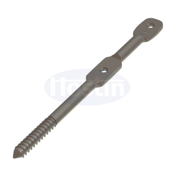 Bird Wire Barrier with Wood-Threaded Screw