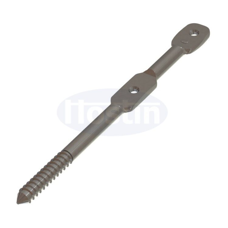 Bird Wire Barrier with Wood-Threaded Screw